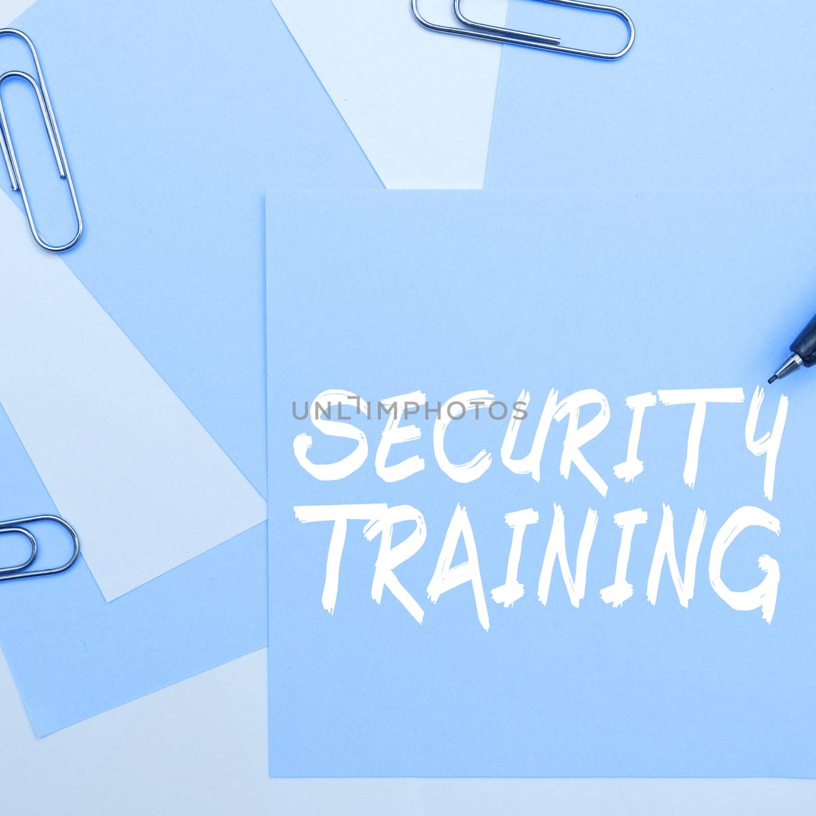 Inspiration showing sign Security Training, Business idea providing security awareness training for end users