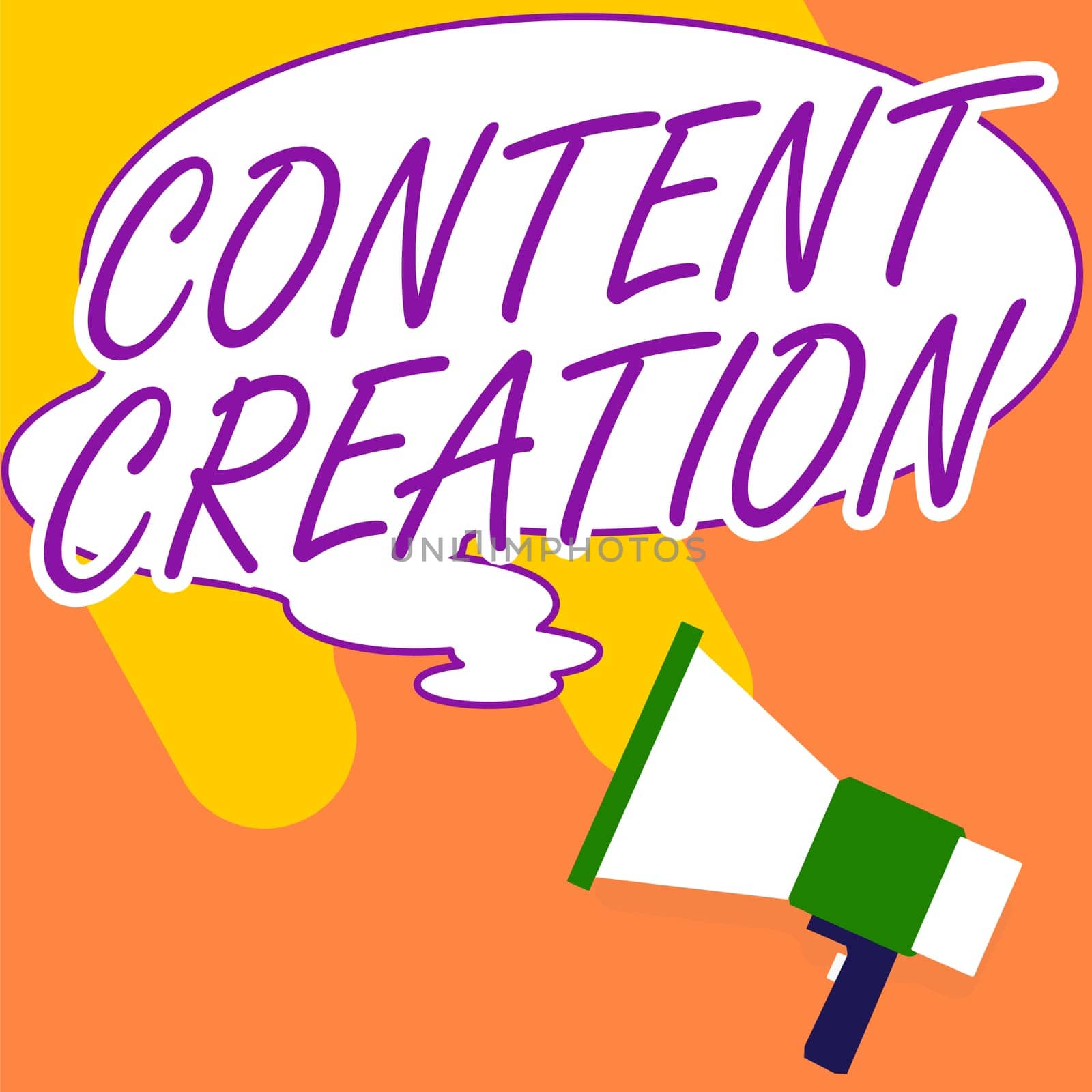 Inspiration showing sign Content Creation, Business overview contribution of information to any digital media