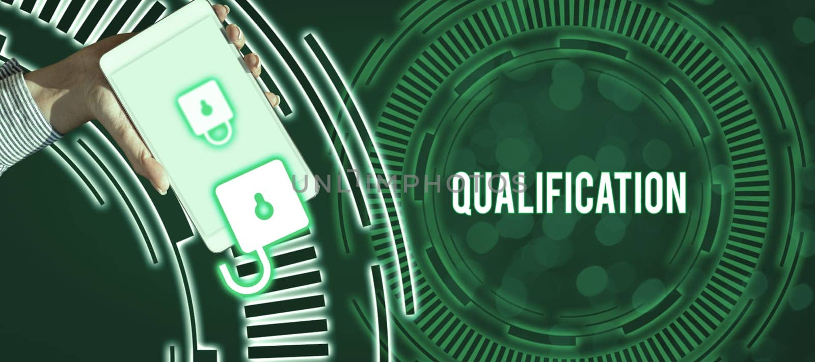 Inspiration showing sign Qualification, Internet Concept Officially permission and certification to perform a particular job