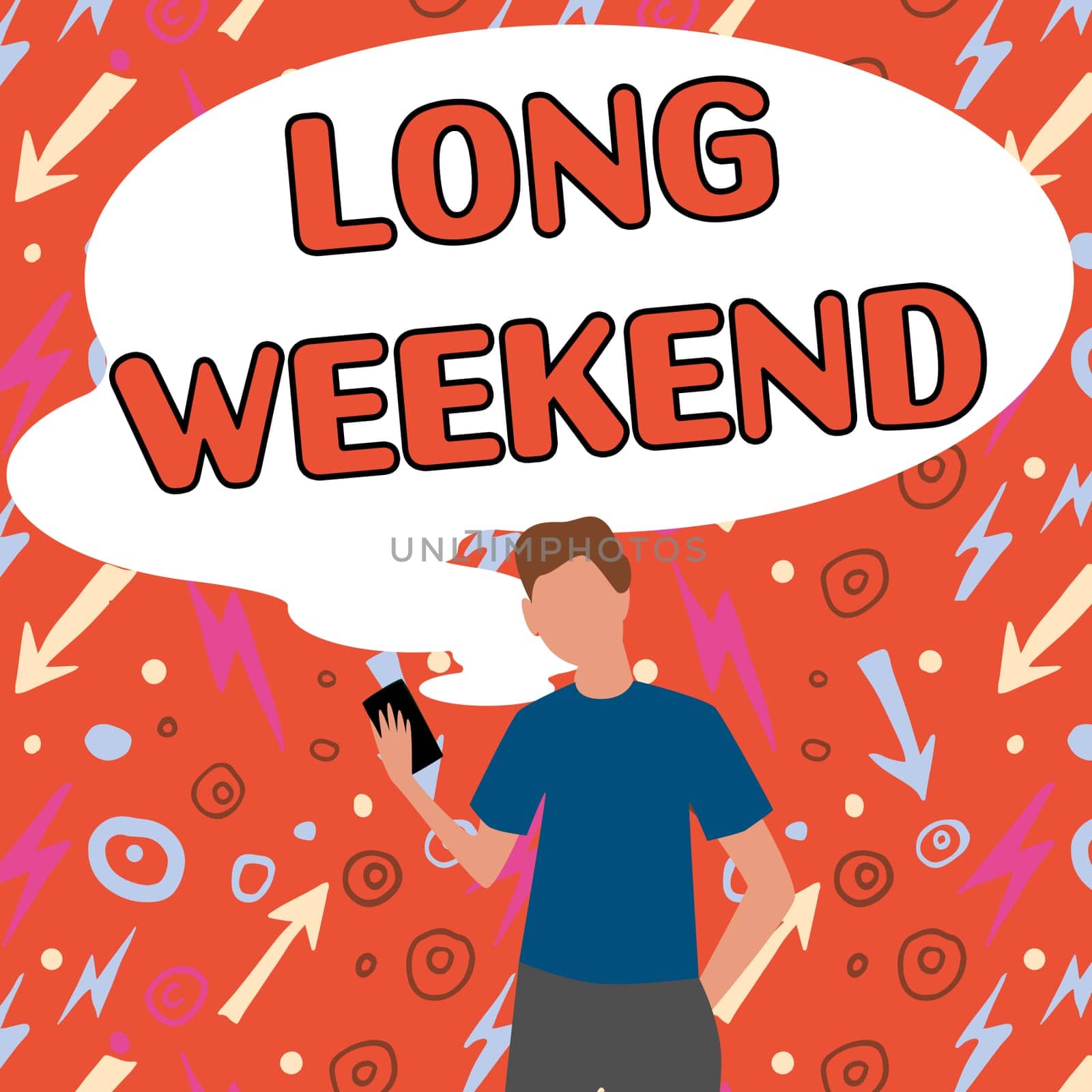 Inspiration showing sign Long Weekend, Word Written on prolonged vacation Holiday season Relaxing Recreation time