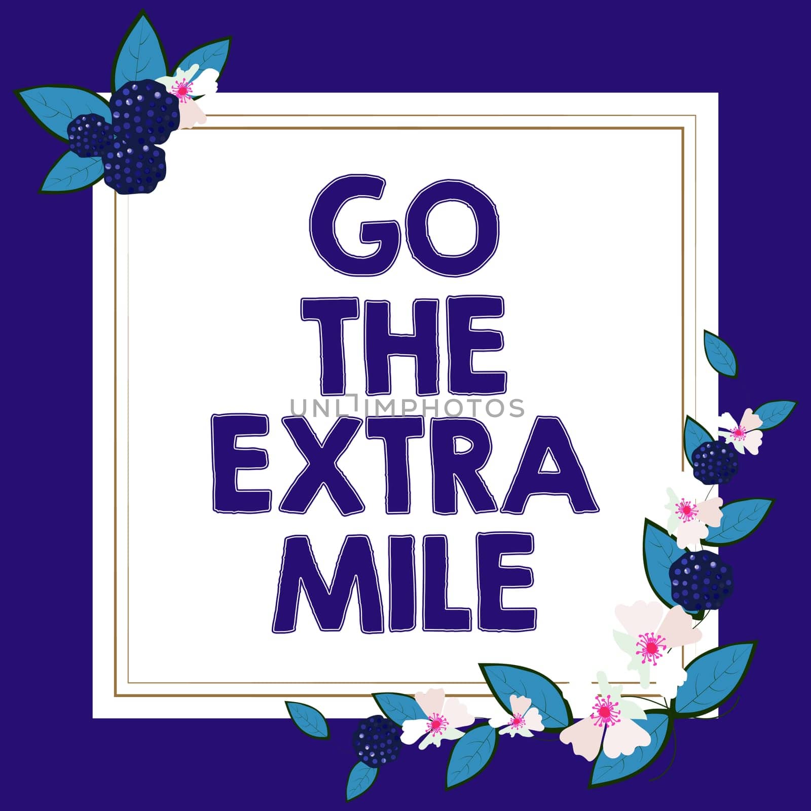 Text sign showing Go The Extra Mile, Business showcase advising person to see new places change his mood
