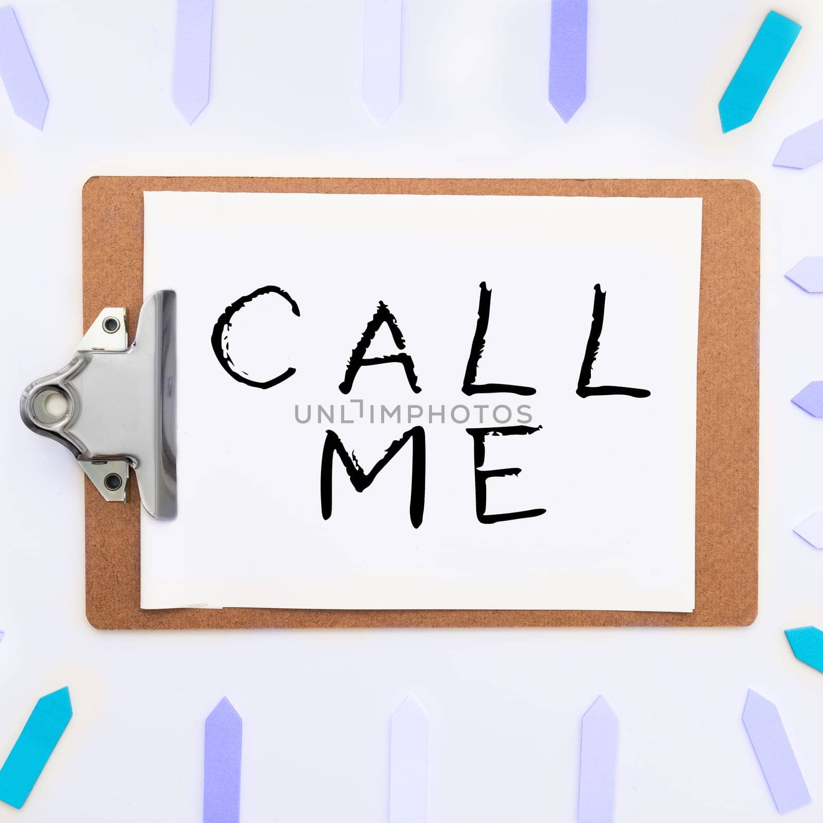 Conceptual caption Call Me, Concept meaning Asking for communication by telephone to talk about something