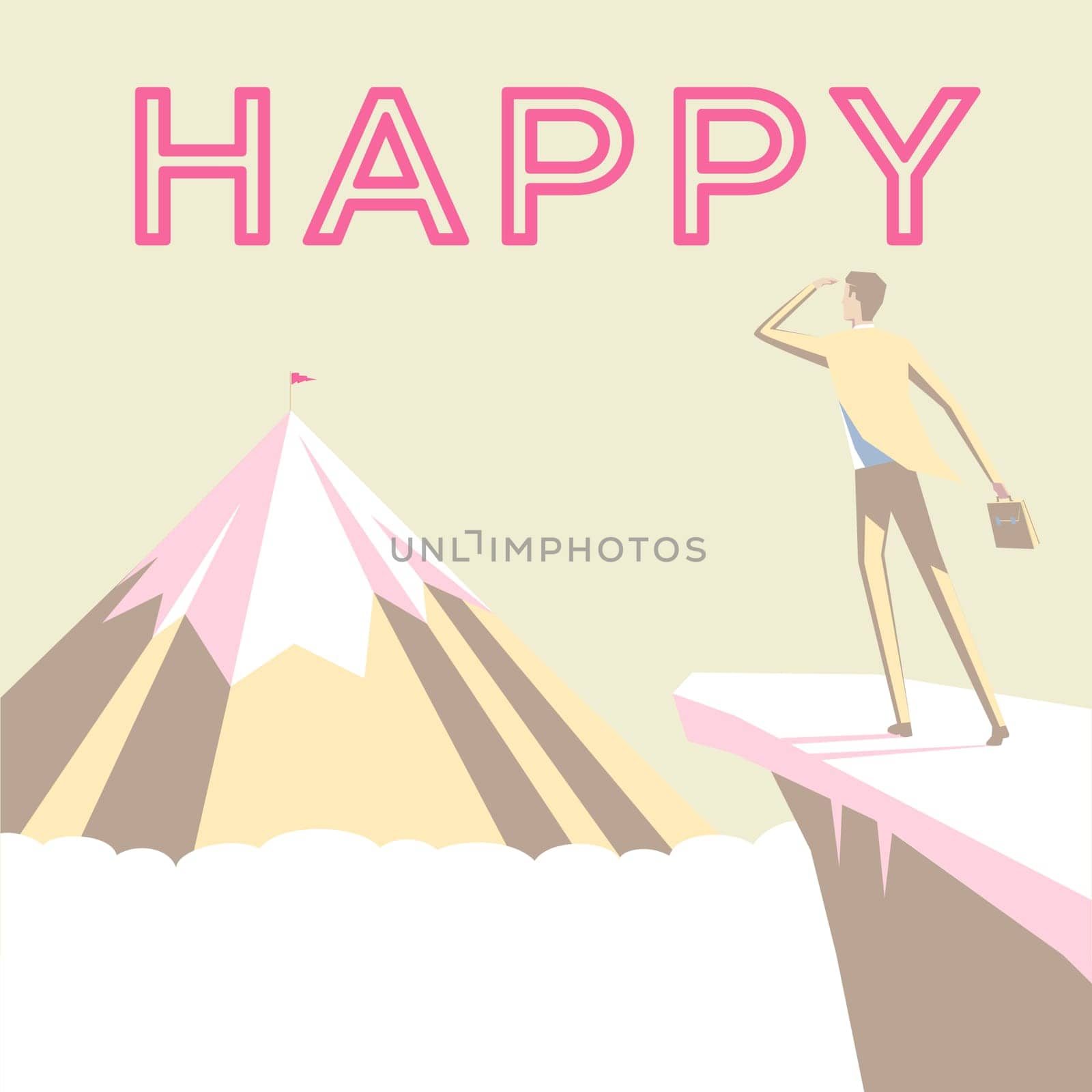 Inspiration showing sign Happy, Internet Concept Feeling or showing pleasure contentment about something person