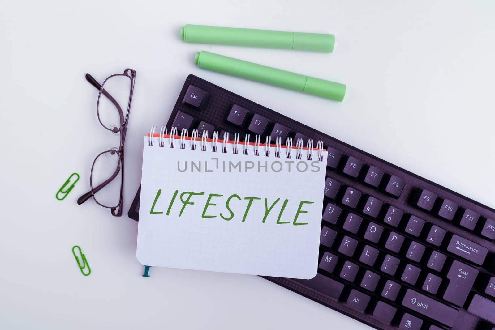 Sign displaying Lifestyle, Business idea the typical way of living of an individual, group, or culture
