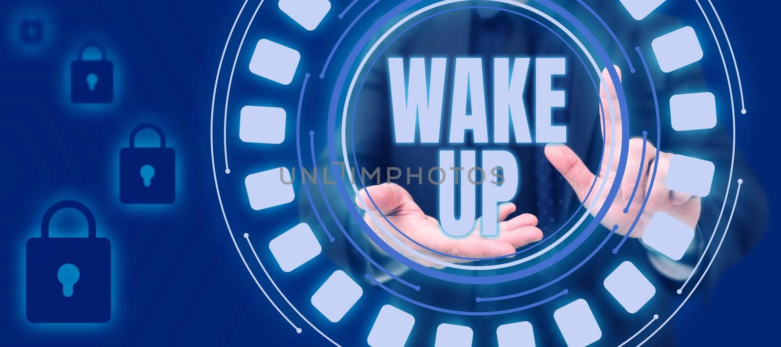Inspiration showing sign Wake Up, Internet Concept an instance of a person waking up or being woken up Rise up