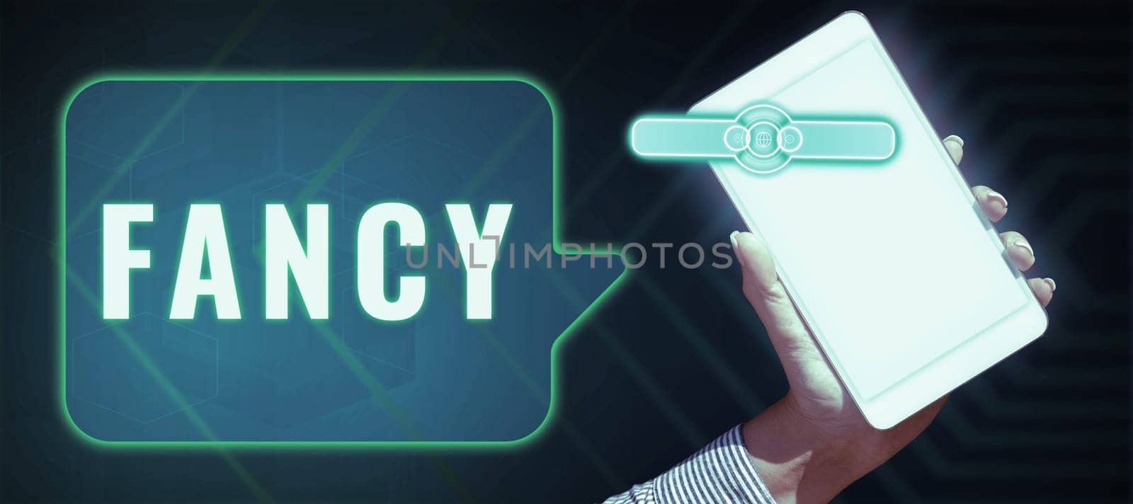 Text sign showing Fancy, Business idea a feeling of liking or attraction one that is superficial or transient