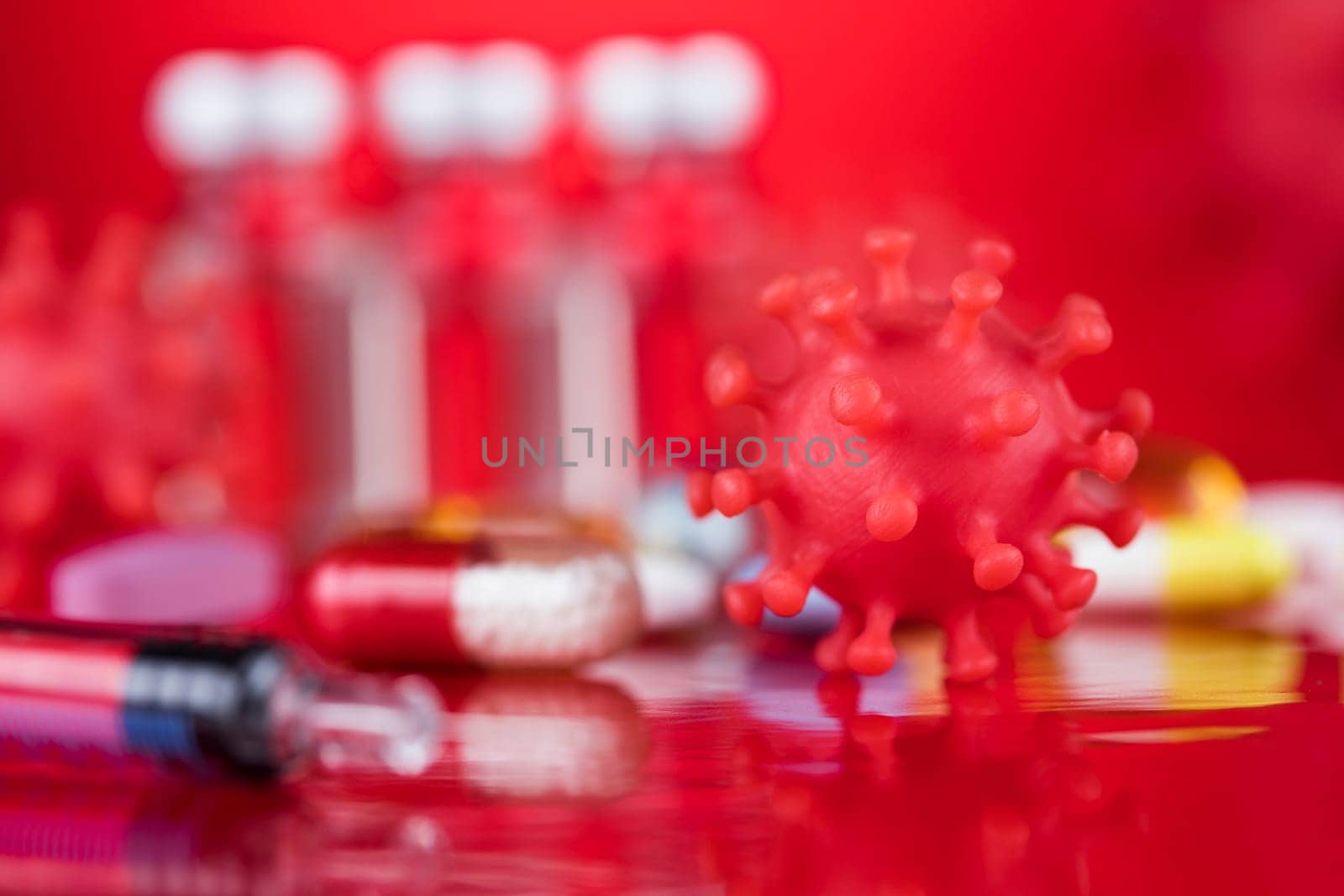 Virus Pandemic Background, medical health