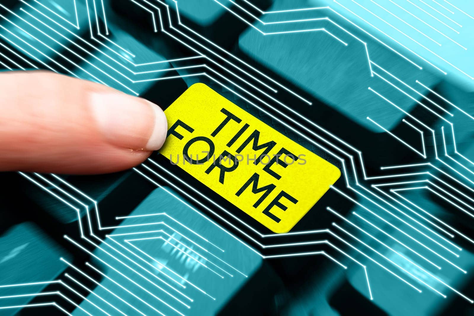Sign displaying Time For Me, Conceptual photo I will take a moment to be with myself Meditate Relax Happiness