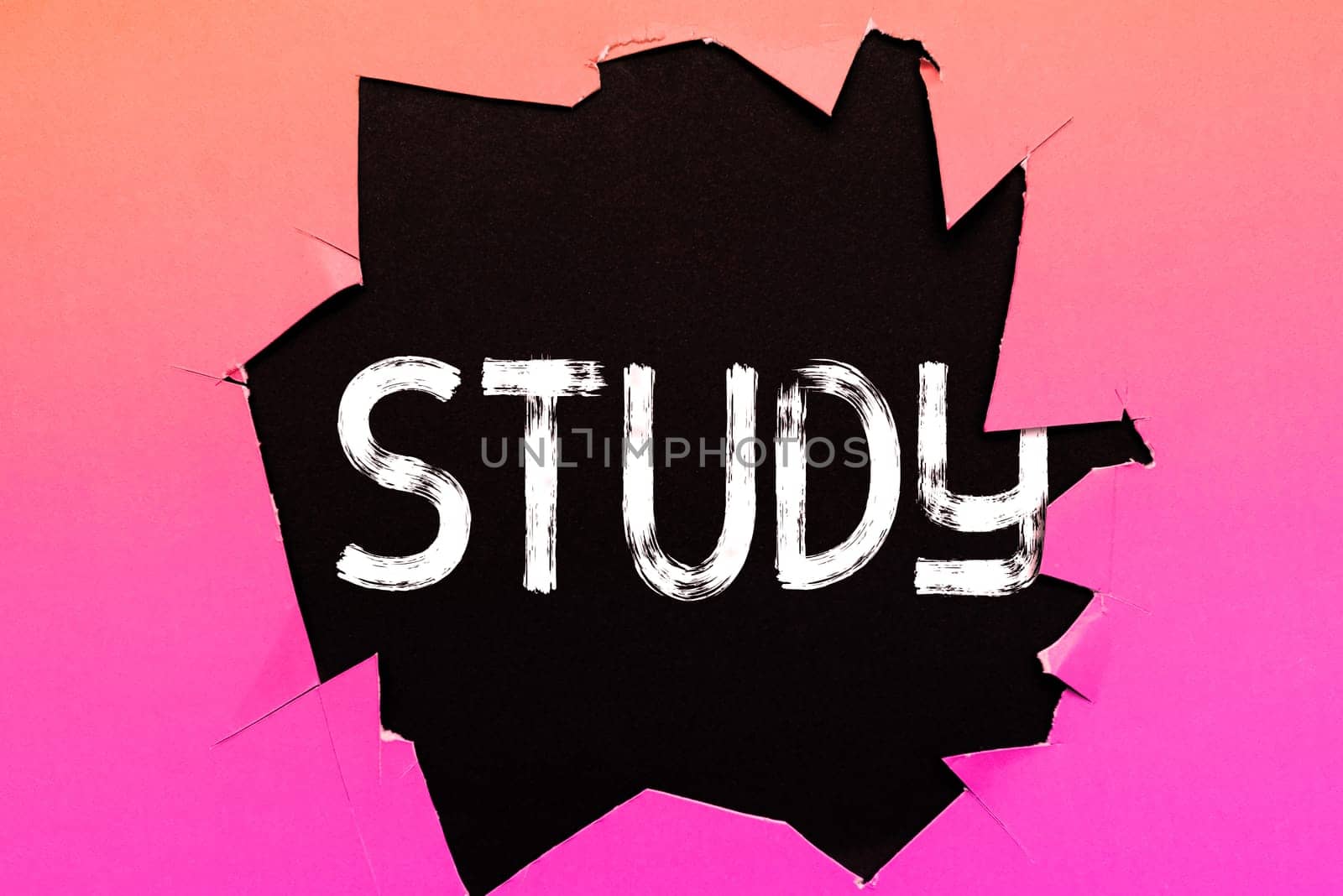 Sign displaying Study, Internet Concept devotion of time and attention to gaining knowledge of an academic
