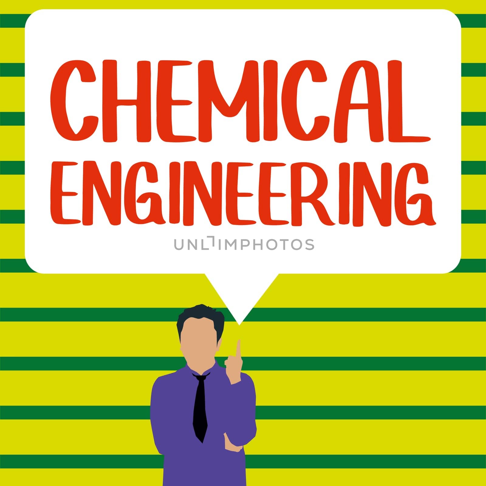 Text sign showing Chemical Engineering, Internet Concept developing things dealing with the industrial application of chemistry