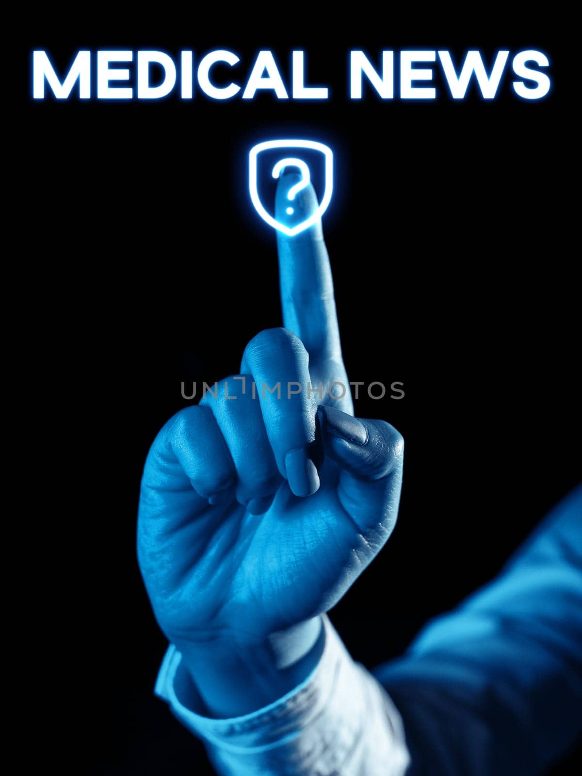 Inspiration showing sign Medical News, Business showcase report or noteworthy information on medical breakthrough
