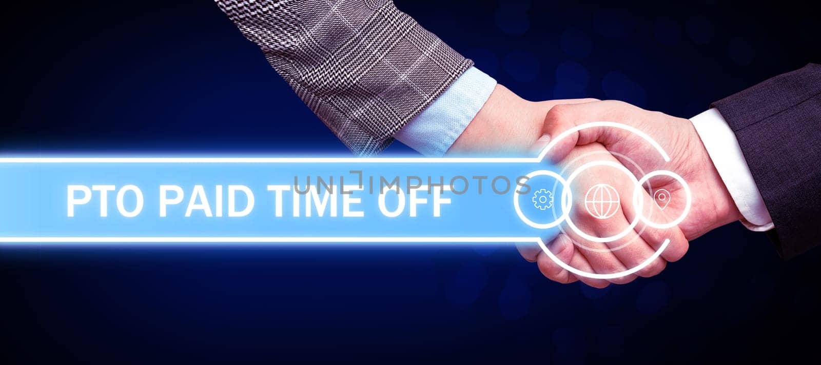 Handwriting text Pto Paid Time Off, Conceptual photo Employer grants compensation for personal leave holidays