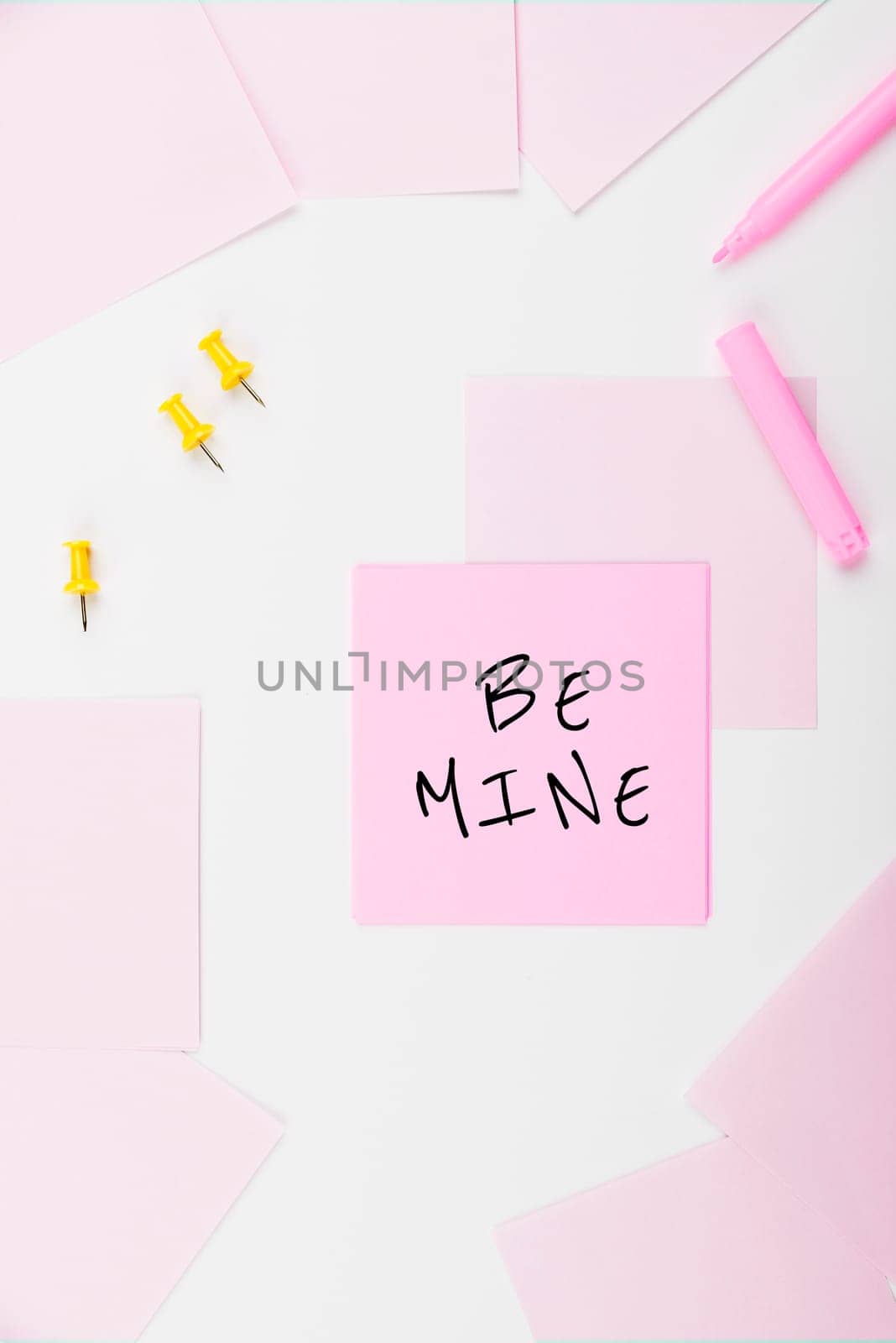 Text showing inspiration Be Mine, Conceptual photo like a person more than a friend and would like to date them