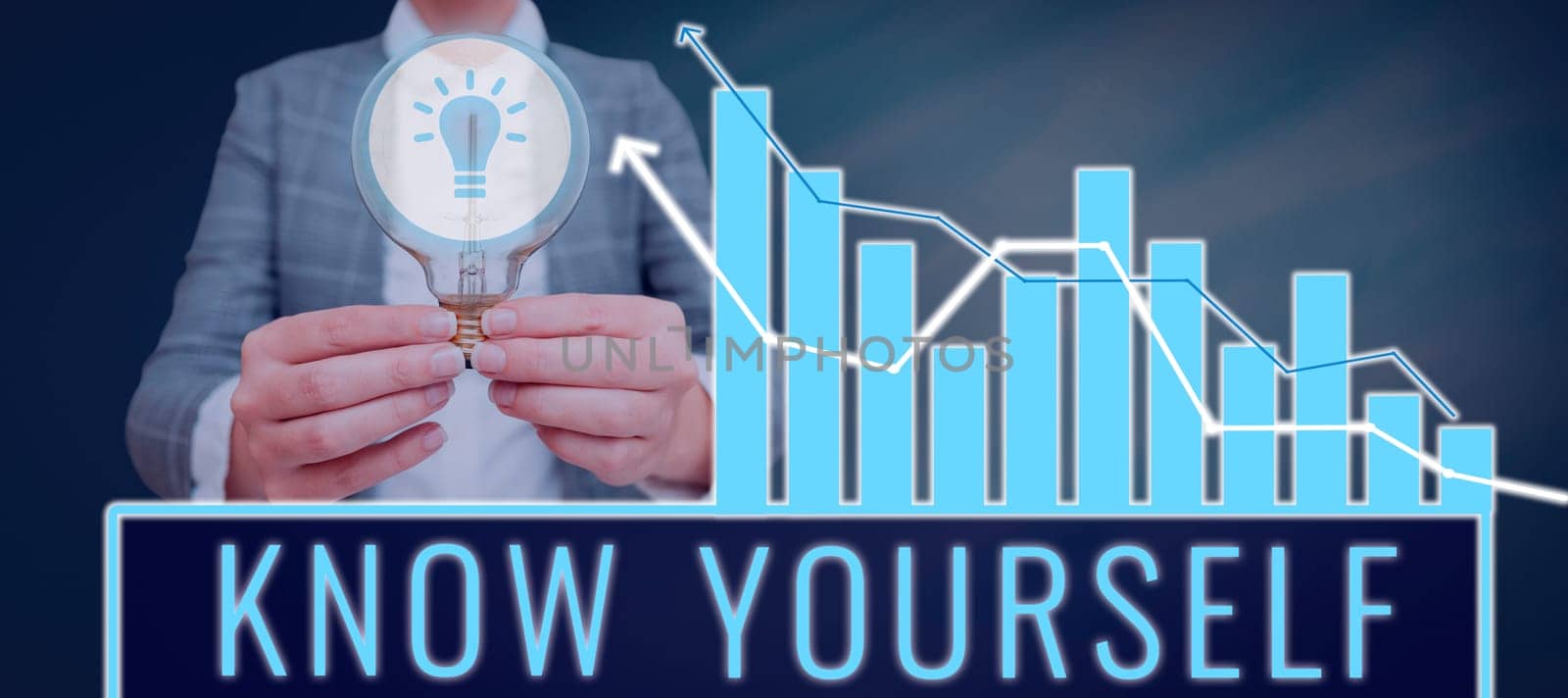 Writing displaying text Know Yourself, Business overview Find You Understanding Strength and Weaknesses Identity