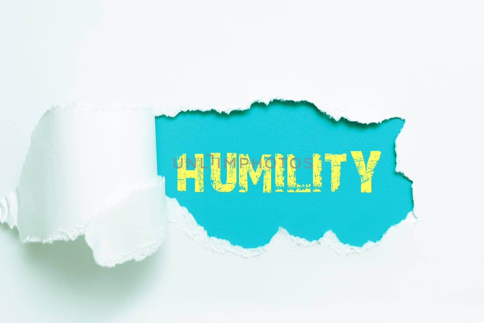 Writing displaying text Humility, Business approach being Humble is a Virtue not to Feel overly Superior