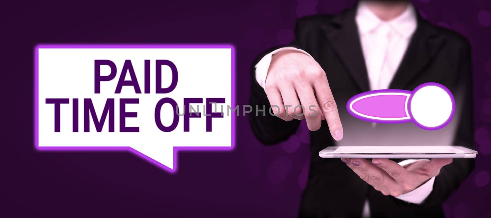 Inspiration showing sign Paid Time Off, Conceptual photo Receiving payments for not moments where you are not working