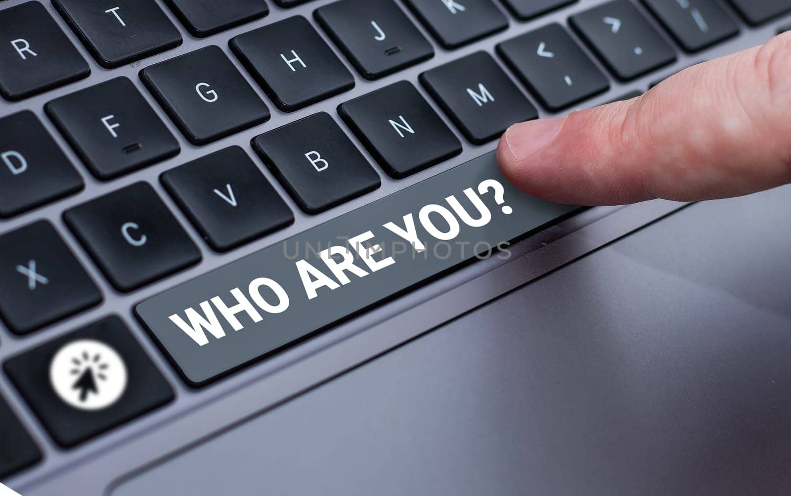 Sign displaying Who Are You, Conceptual photo Identify yourself description personal characteristics