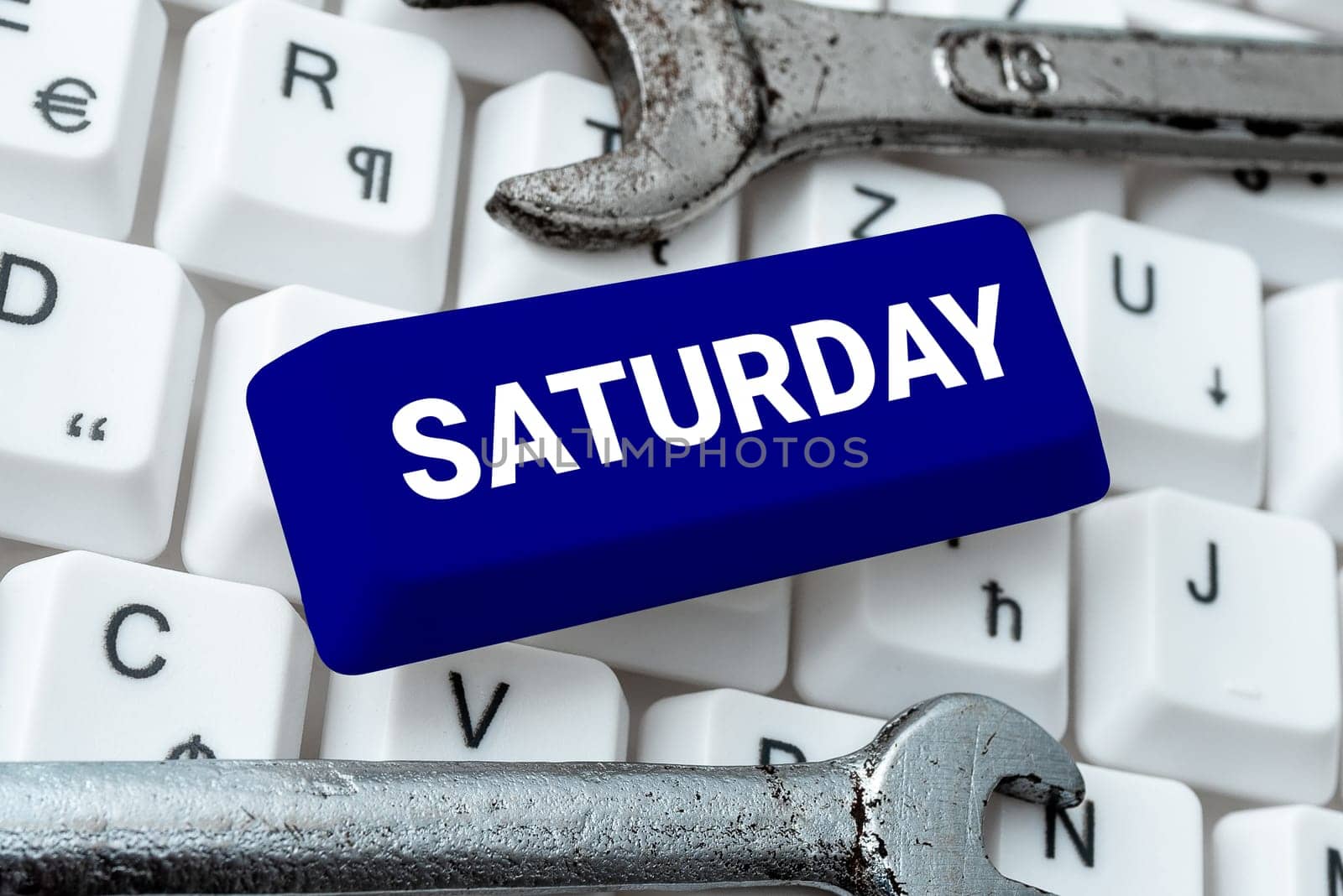 Text showing inspiration Saturday, Business idea First day of the weekend Relaxing time Vacation Leisure moment