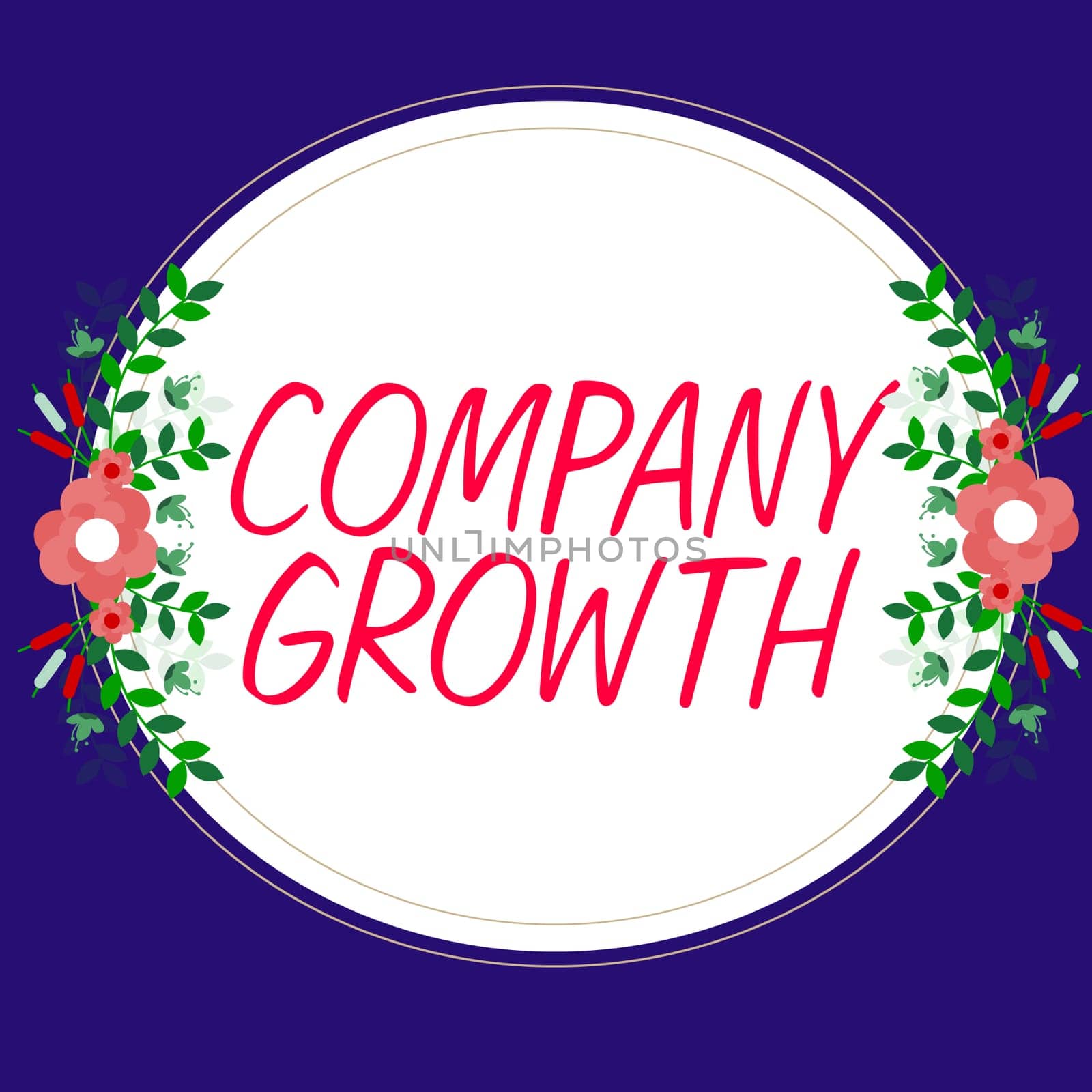 Text showing inspiration Company Growth, Word Written on a long-term stage where enterprise qualifies for expansion