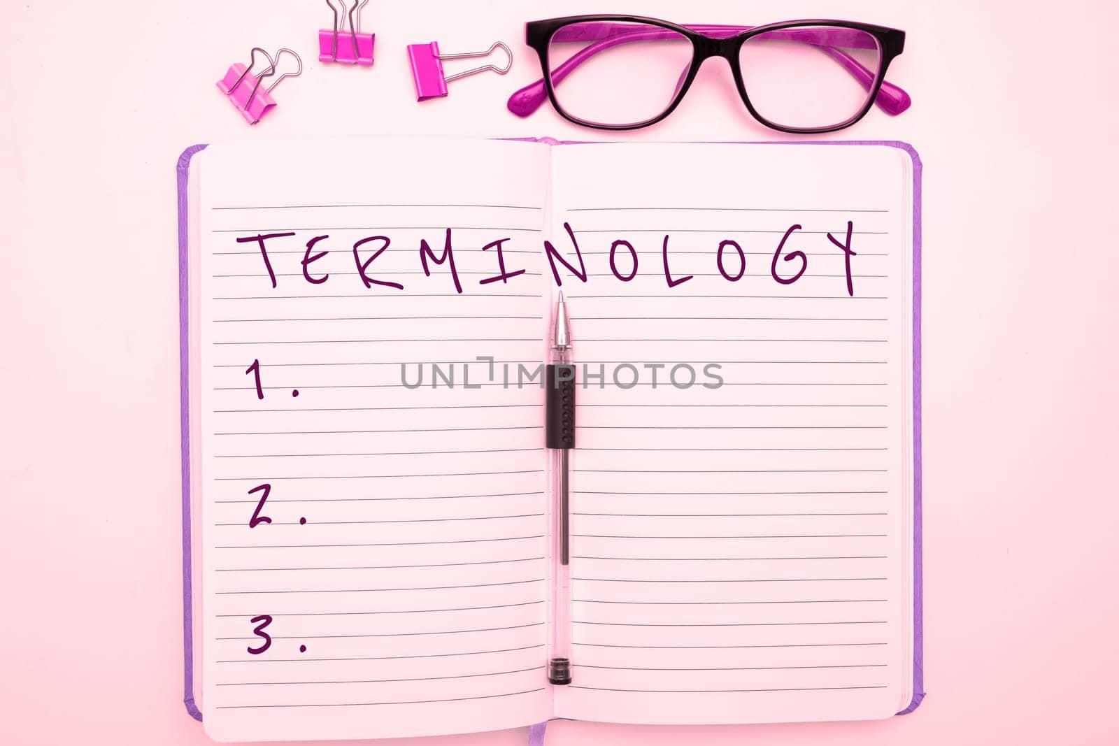 Inspiration showing sign Terminology, Concept meaning Terms used with particular technical application in studies