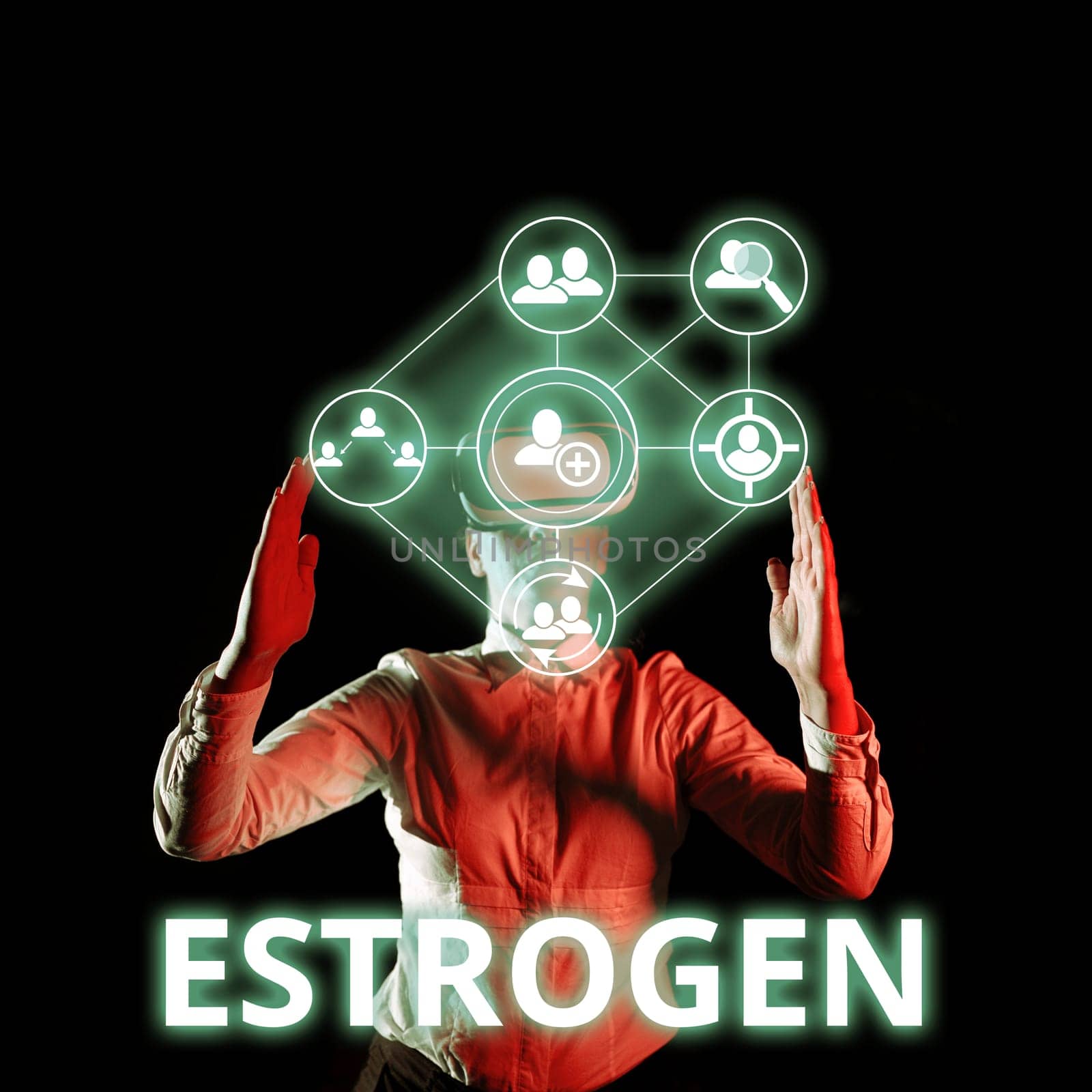 Inspiration showing sign Estrogen, Conceptual photo Group of hormones promote the development of female characteristics