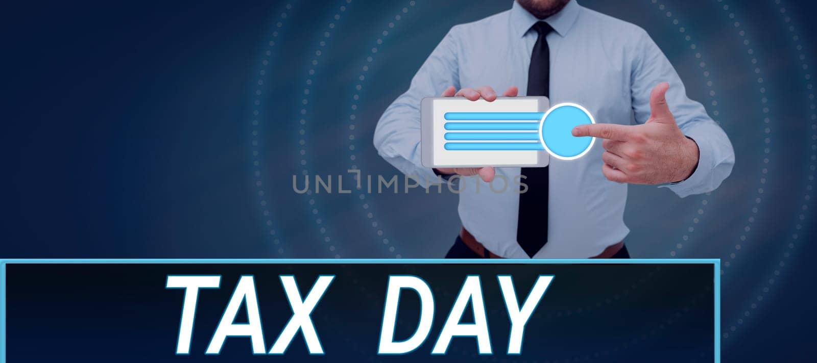Inspiration showing sign Tax Day, Word Written on colloquial term for time on which individual income tax returns