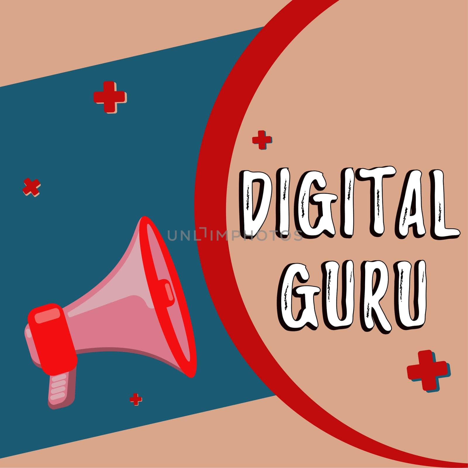 Text showing inspiration Digital Guru, Business idea teacher and intellectual guide in matters of fundamental concern of electronics