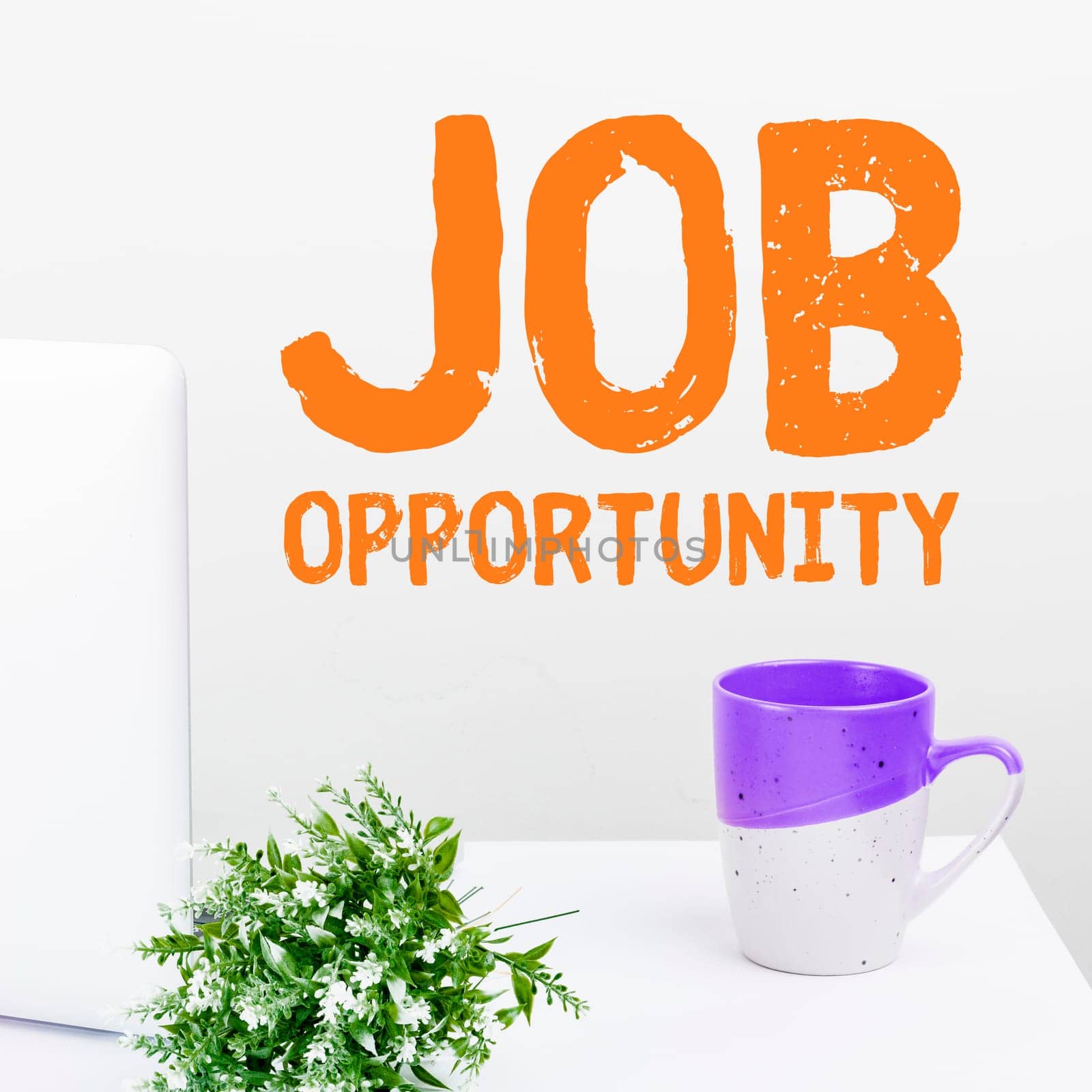 Hand writing sign Job Opportunity, Business overview an opportunity of employment or the chance to get a job