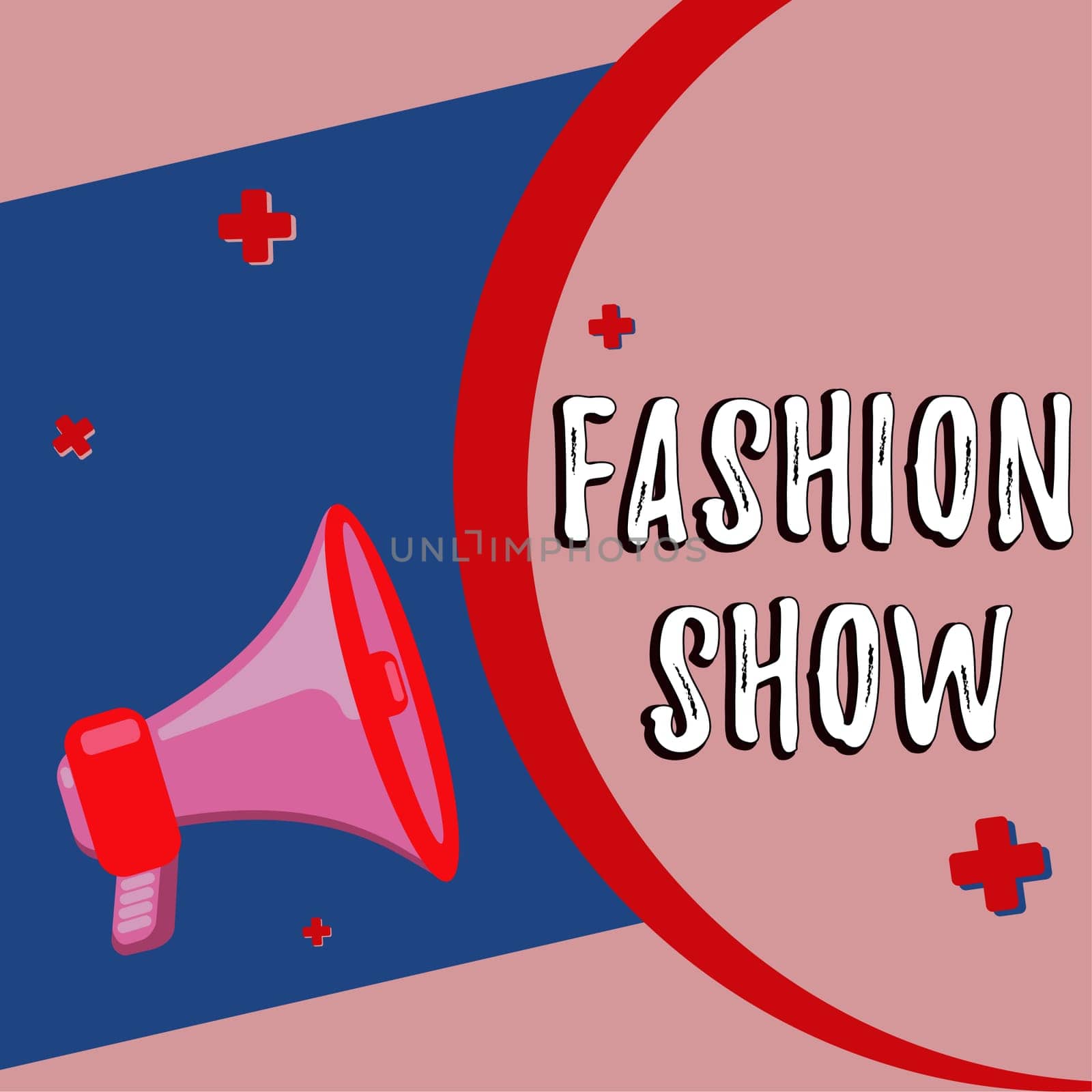 Conceptual display Fashion Show, Word for exibition that involves styles of clothing and appearance