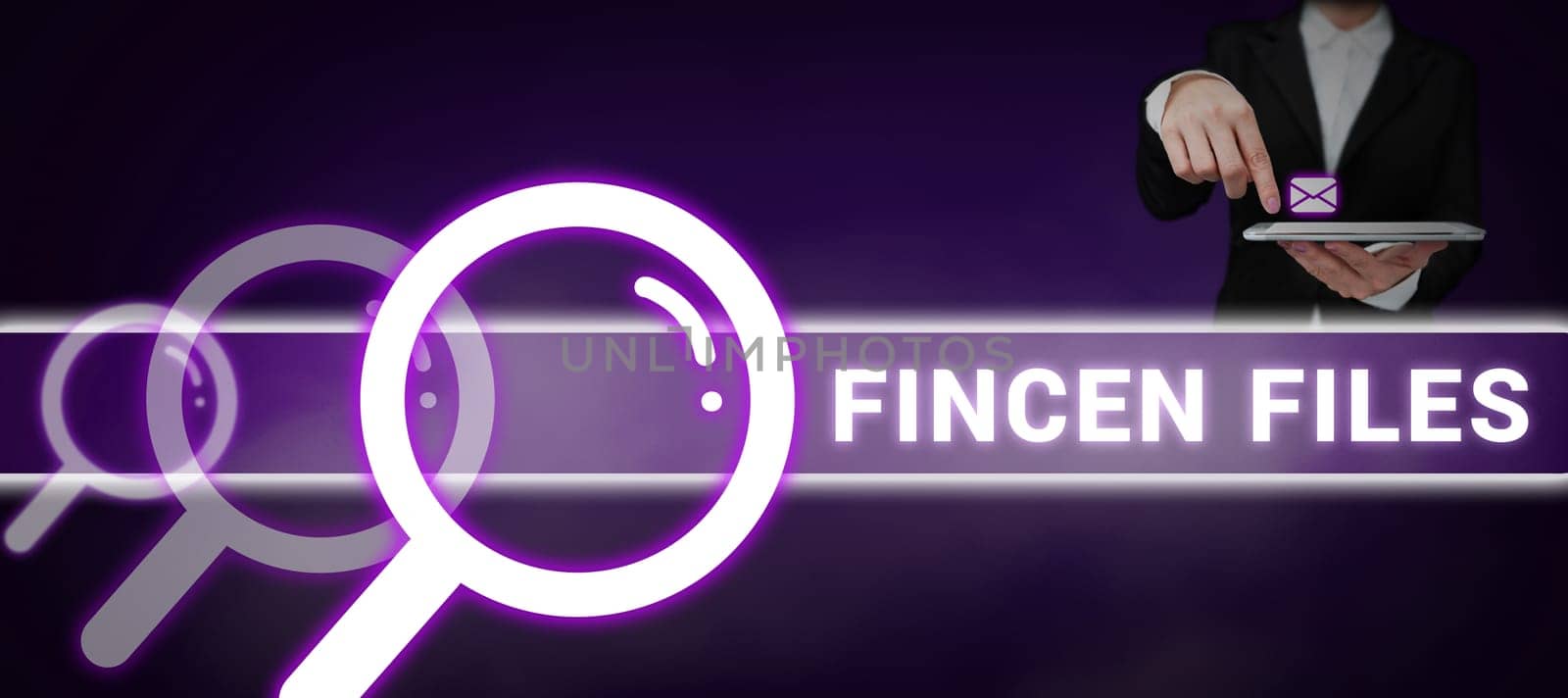 Conceptual display Fincen Files, Word for Transactions in financial assets and liabilities