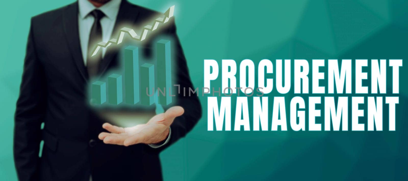 Writing displaying text Procurement Management, Business approach buying Goods and Services from External Sources