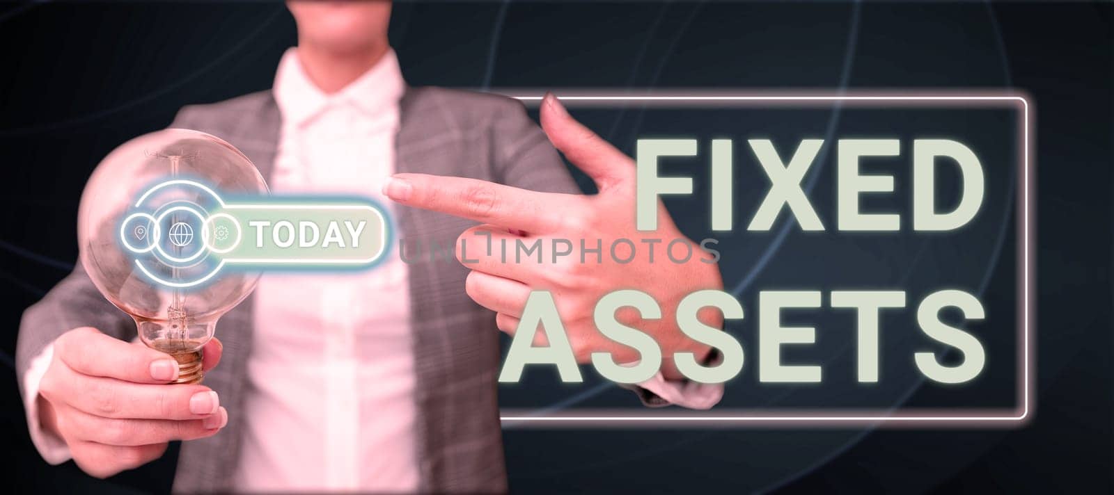 Inspiration showing sign Fixed Assets, Business approach long-term tangible piece of property or equipment a firm owns