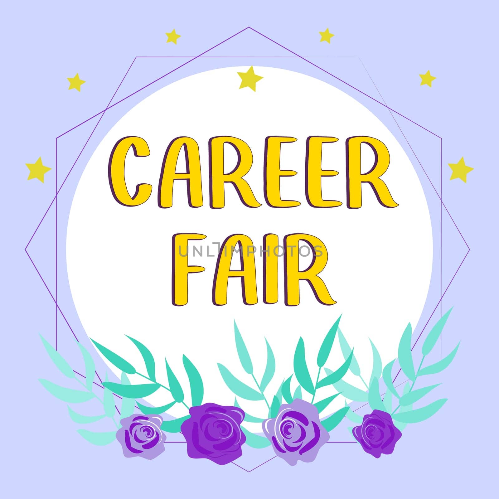 Conceptual display Career Fair, Business idea an event at which job seekers can meet possible employers