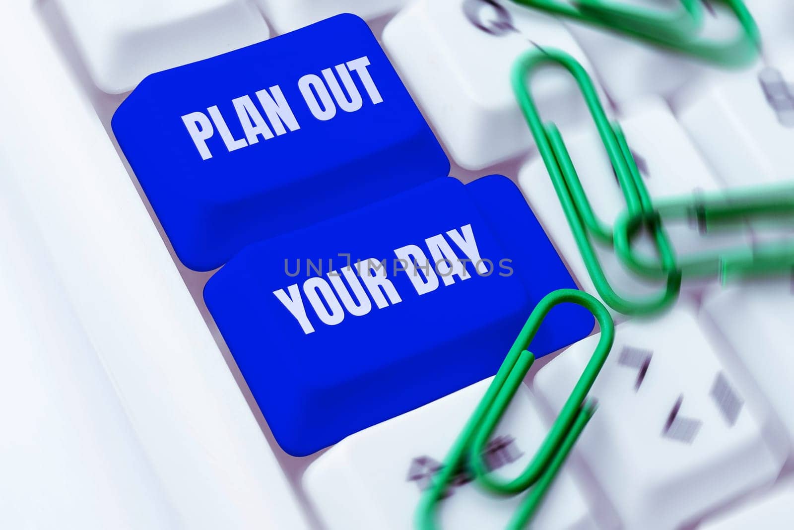 Hand writing sign Plan Out Your Day, Business showcase Make an schedule of activities to do everyday be organized