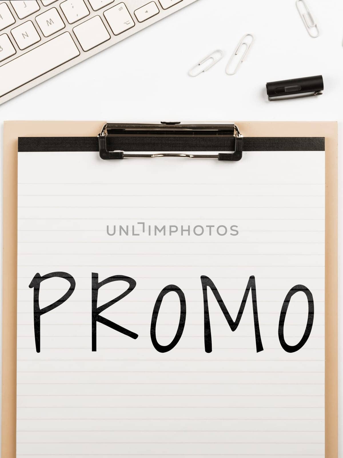 Writing displaying text Promo, Business showcase series of steps that need to be taken to complete tasks