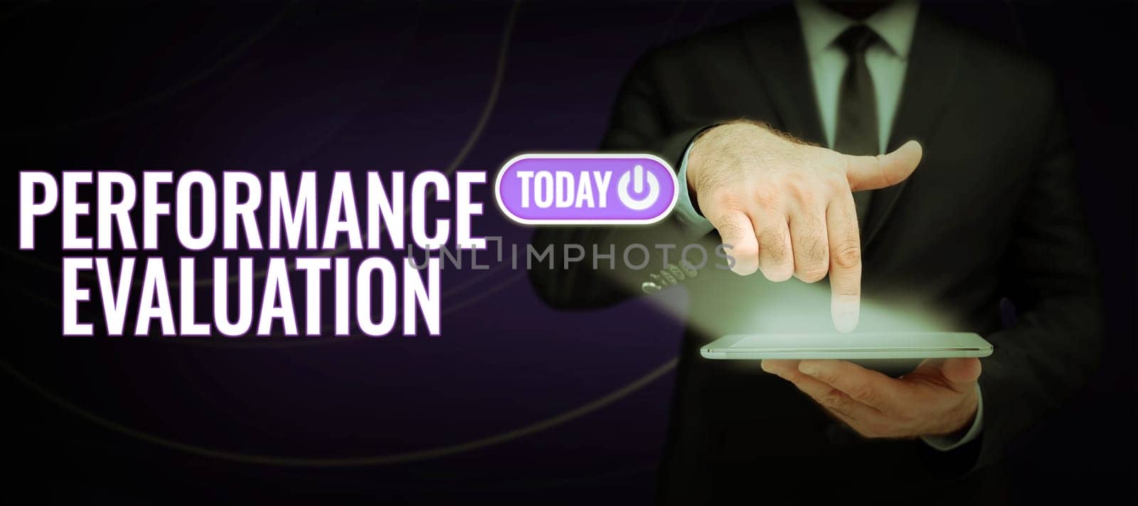 Conceptual display Performance Evaluation, Internet Concept the development and action planning of another