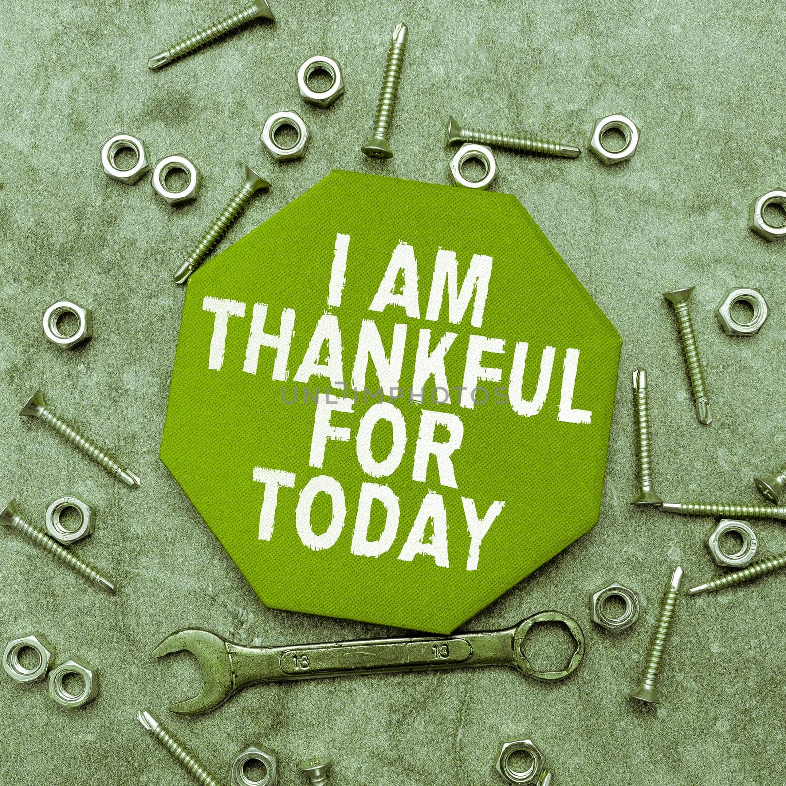 Writing displaying text I Am Thankful For Today, Conceptual photo Grateful about living one more day Philosophy