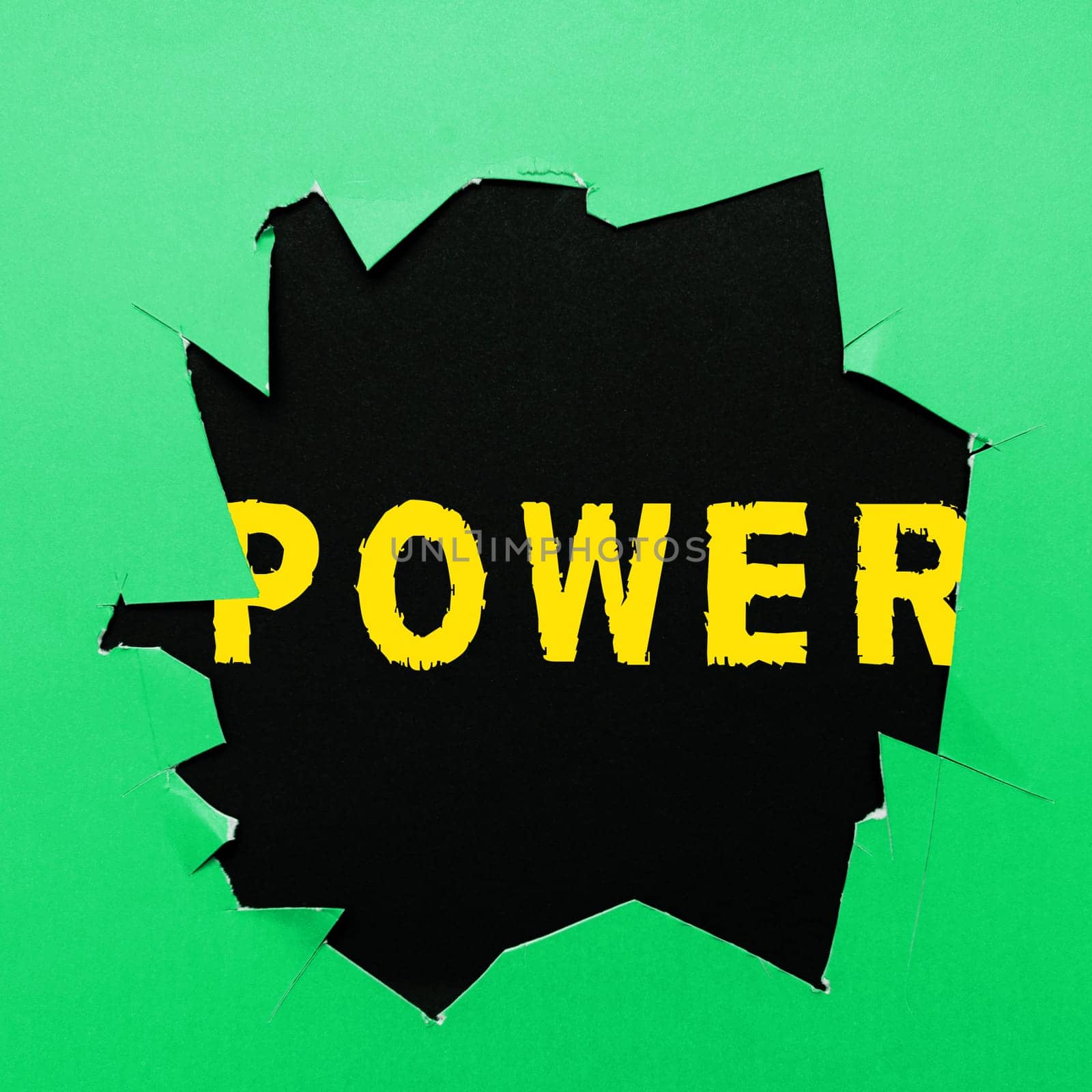 Text showing inspiration Power, Business concept ability capacity to do something or act in particular way Electricity