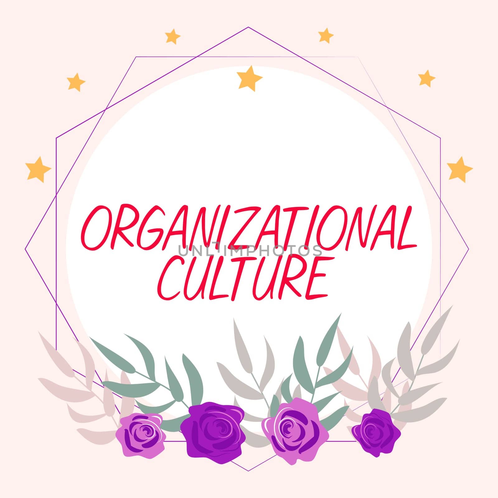 Text showing inspiration Organizational Culture, Conceptual photo the study of the way people interact within groups