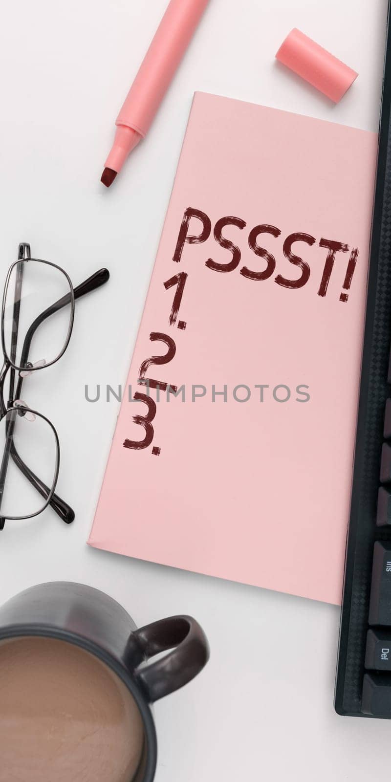 Hand writing sign Pssst, Business idea Expression Way to attract attention of someone Be quiet Silence