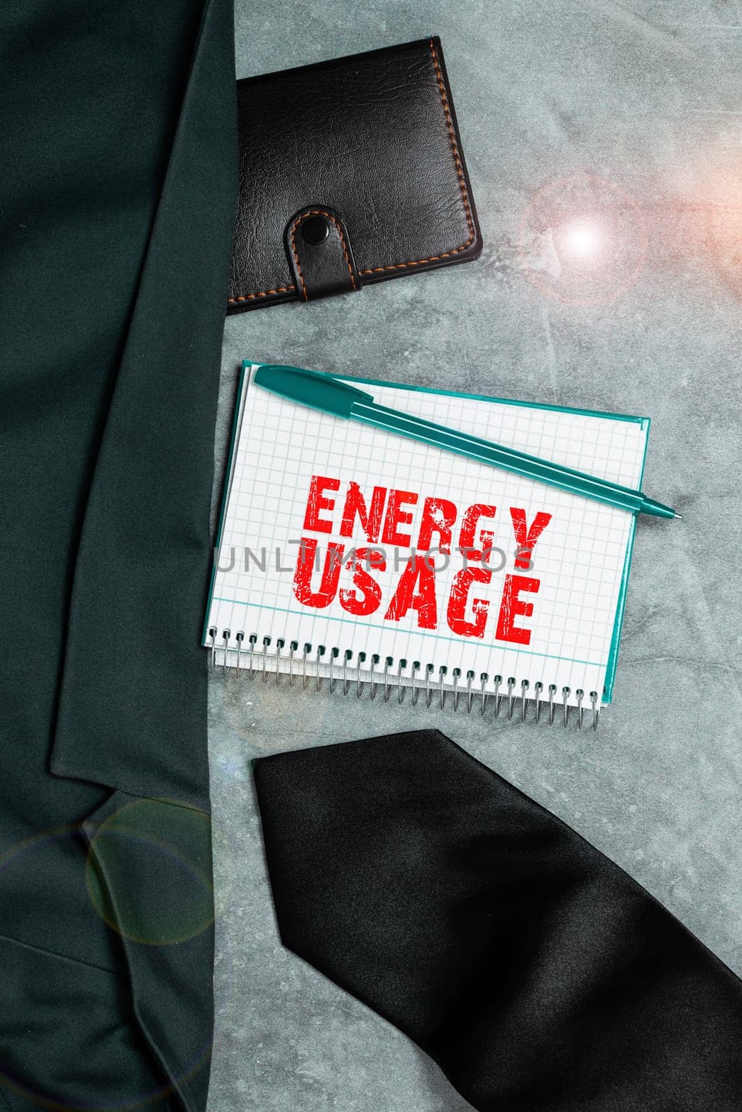 Text showing inspiration Energy Usage, Business approach Amount of energy consumed or used in a process or system