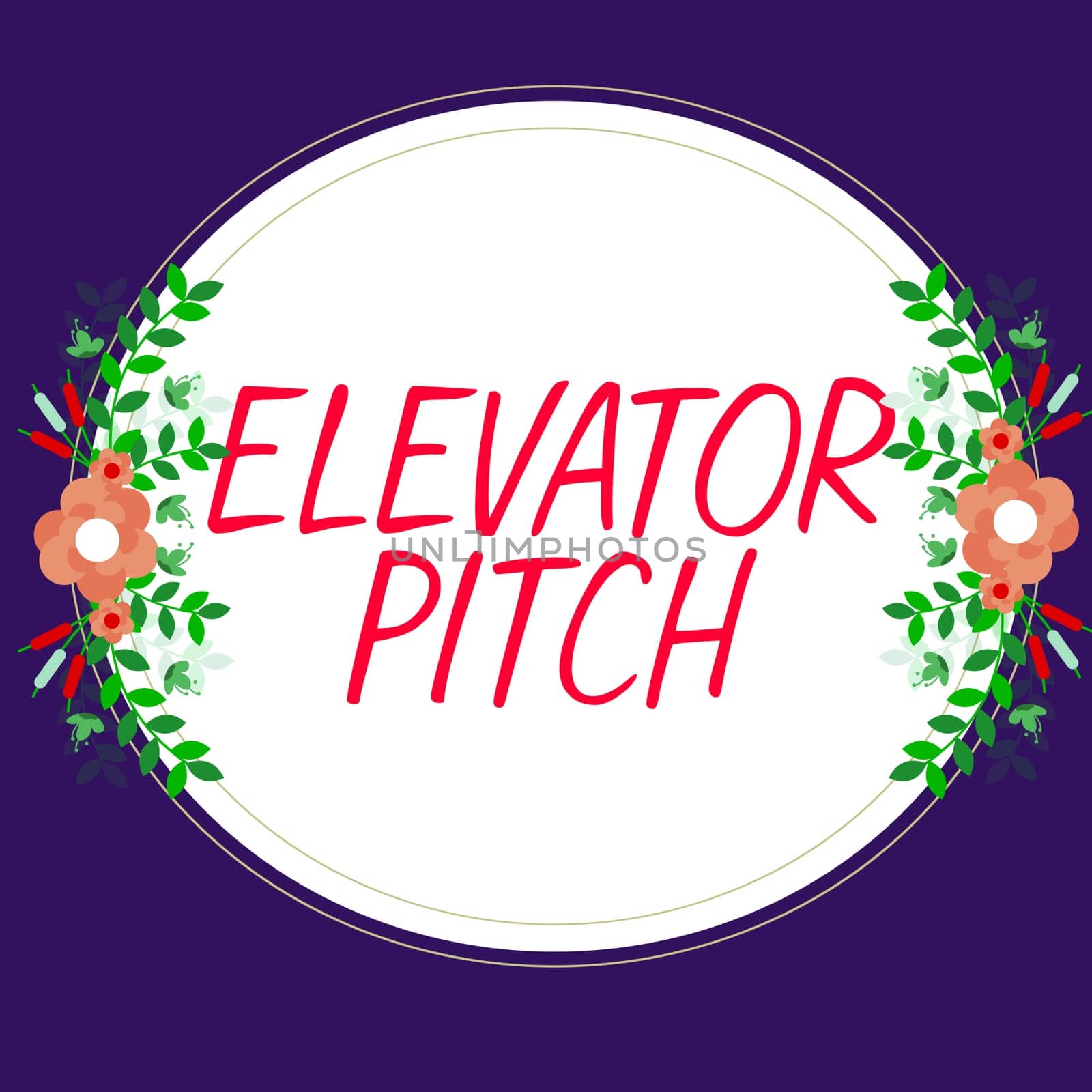 Hand writing sign Elevator Pitch, Business idea A persuasive sales pitch Brief speech about the product