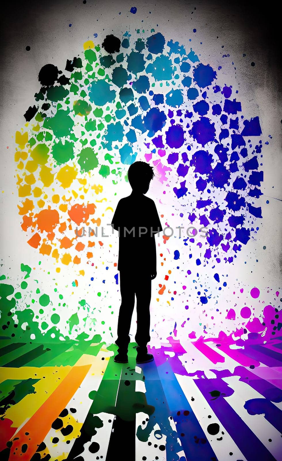 World autism awareness day concept