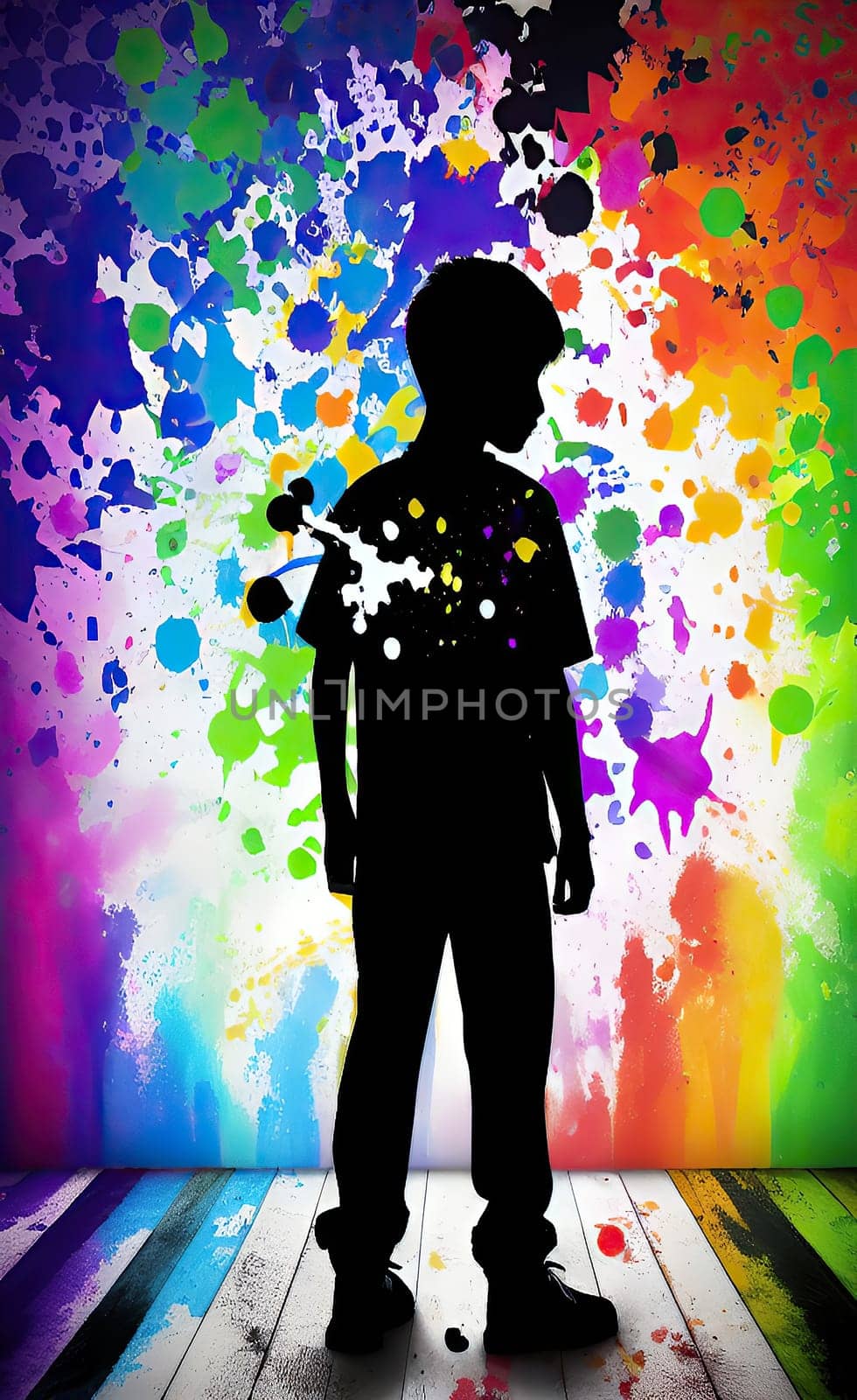World autism awareness day concept