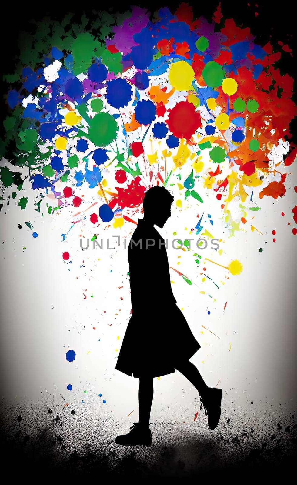 World autism awareness day concept