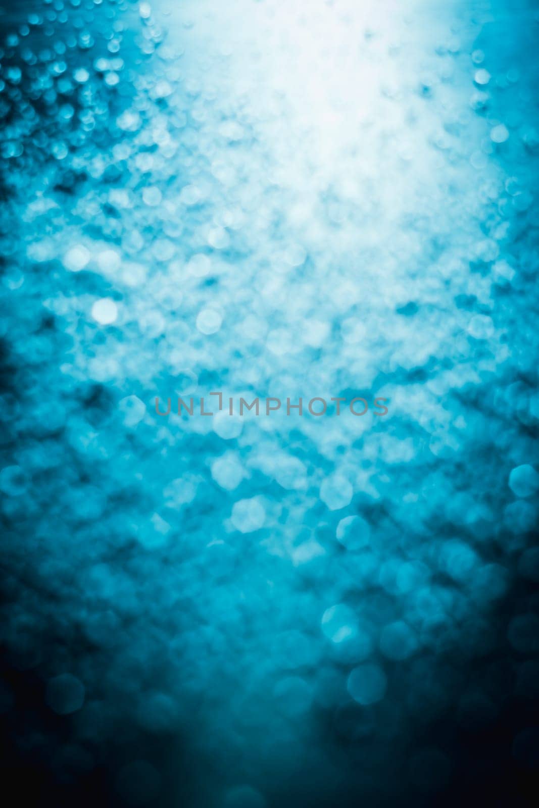 Abstract Blur of blurred lights with bokeh effect Background