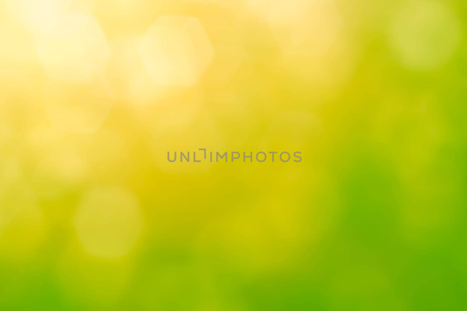 Abstract Blur of blurred lights with bokeh effect Background design
