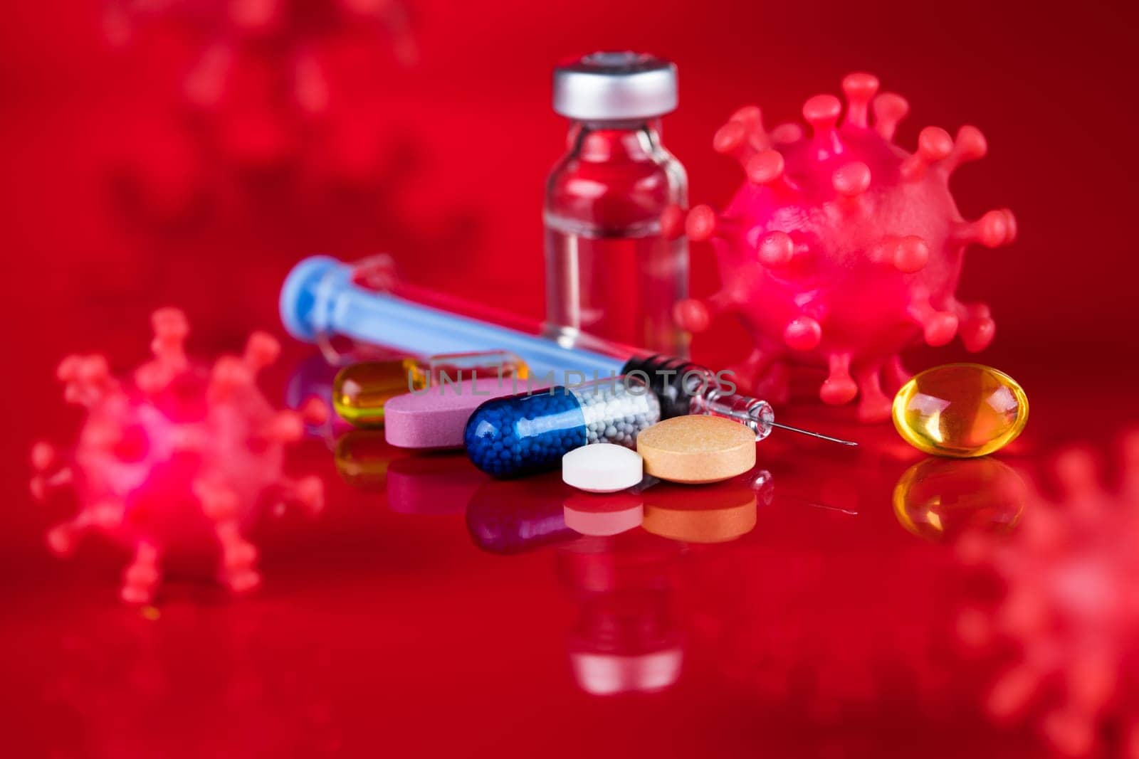 Virus Pandemic Background, medical health