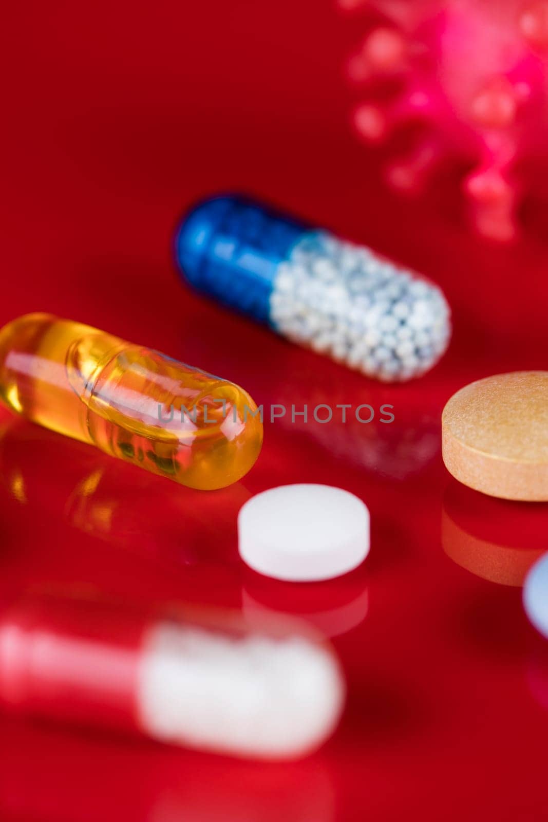 Pandemic medical health risk concept, corona virus