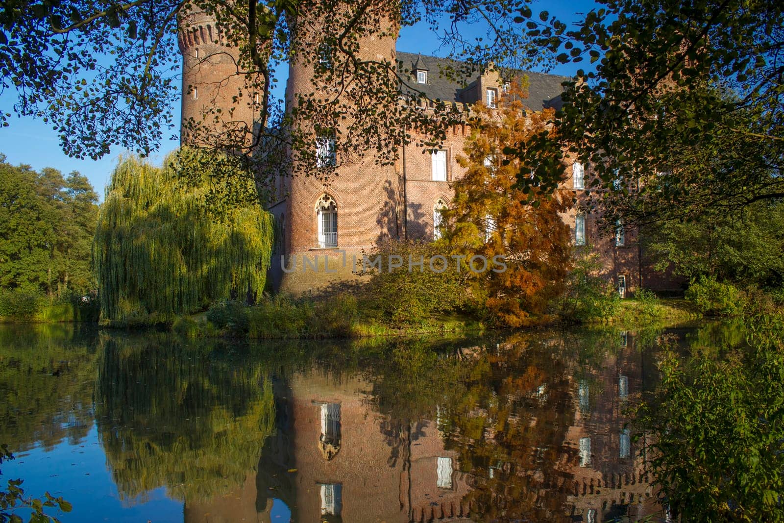 Water Castle Moyland in Berburg-Hau, Germany